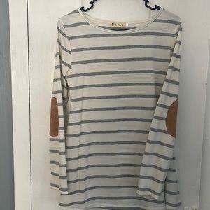 Striped long sleeve shirt